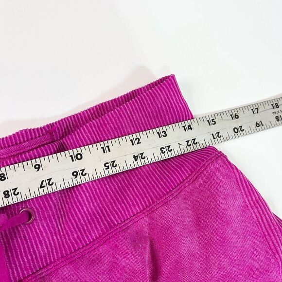 Pink Active Jogger Leggings Women's XL High Rise Seamless Ribbed Activewear - Picture 4 of 9